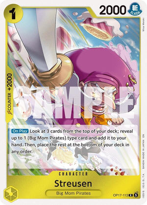 Streusen (113) #OP17-113 - The World's Strongest Warriors