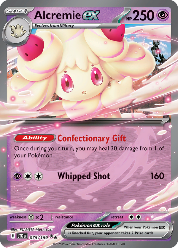 Alcremie ex #075 - Journey Together - Holofoil