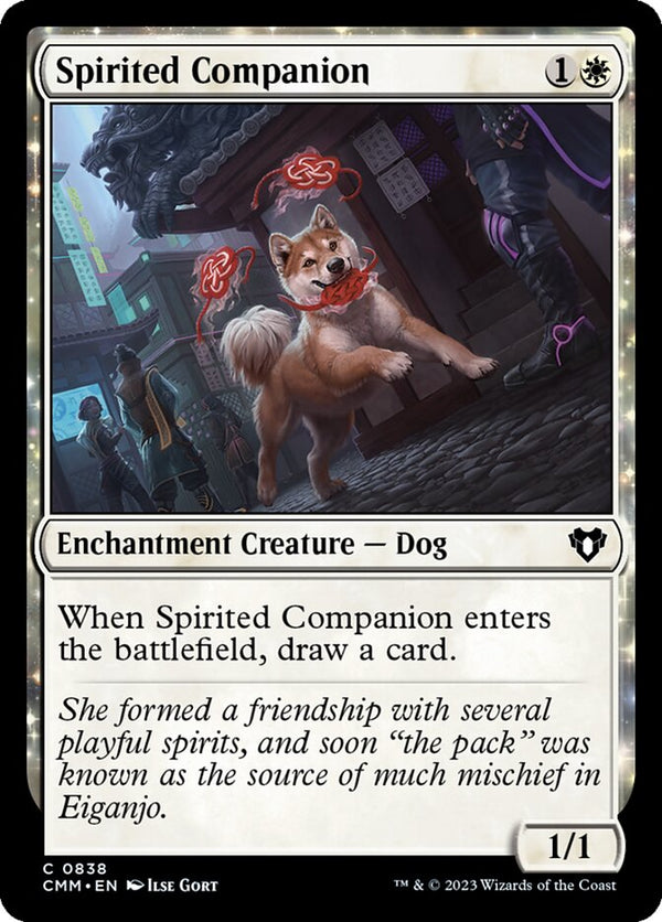 Spirited Companion #155 - Commander: Bloomburrow