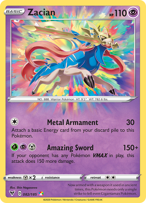 Zacian #082 - Vivid Voltage