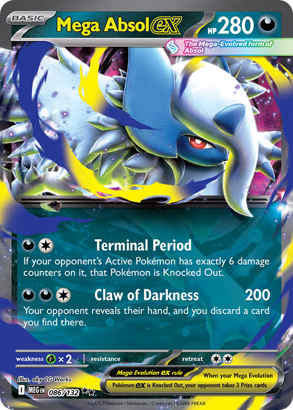 Mega Absol ex #086 - Mega Evolution