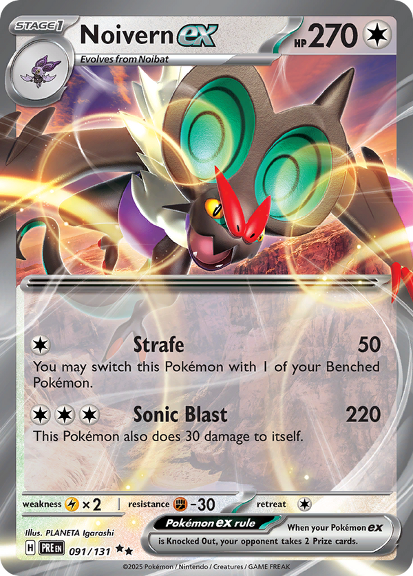 Noivern ex #091 - Prismatic Evolutions - Holofoil