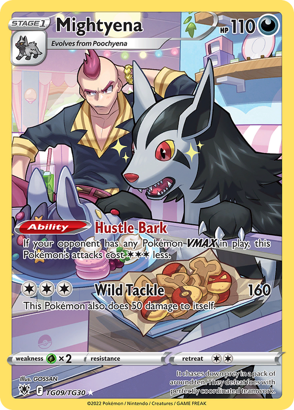 Mightyena #TG09 - Astral Radiance Trainer Gallery