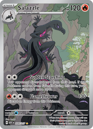 Salazzle #224 - Ascended Heroes - Holofoil