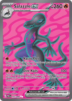 Salazzle ex #101 - Perfect Order - Holofoil