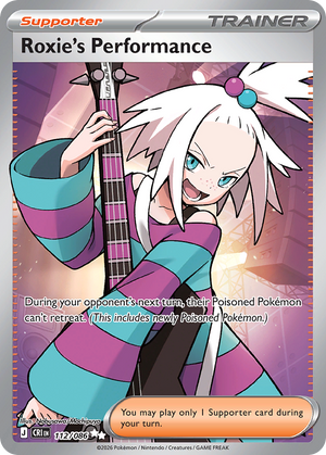 Roxie's Performance #112 - Chaos Rising - Holofoil