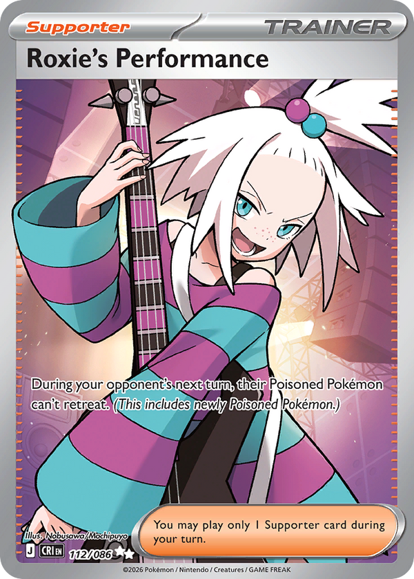 Roxie's Performance #112 - Chaos Rising - Holofoil