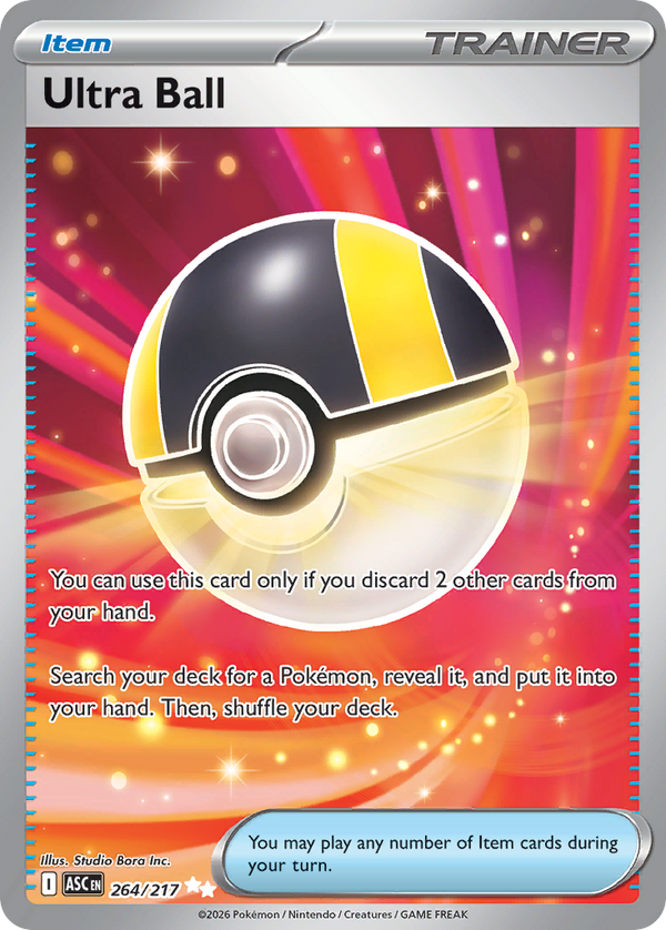 Ultra Ball #264 - Ascended Heroes - Holofoil