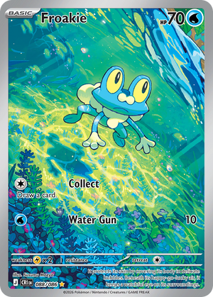 Froakie #088 - Chaos Rising - Holofoil