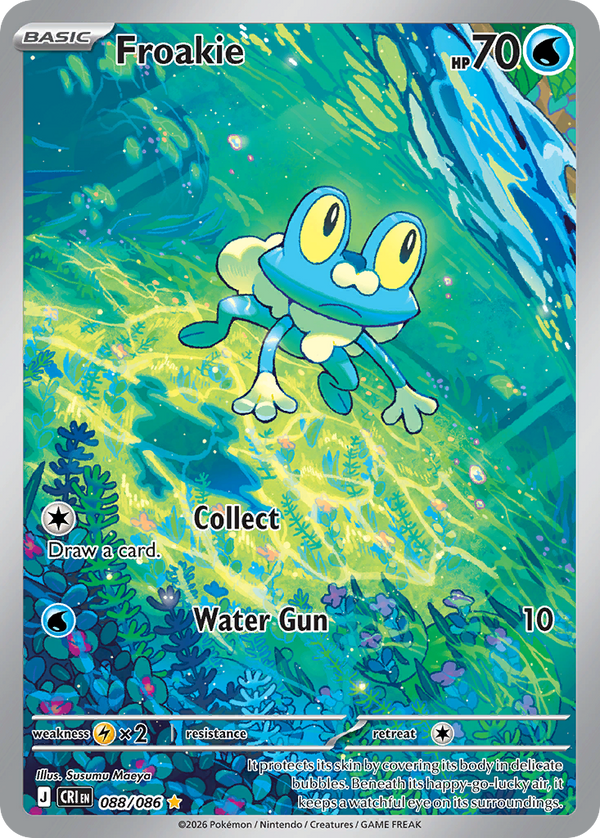 Froakie #088 - Chaos Rising - Holofoil