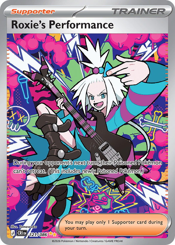 Roxie's Performance #121 - Chaos Rising - Holofoil